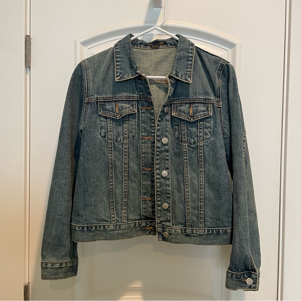 J. Crew denim jacket, PM